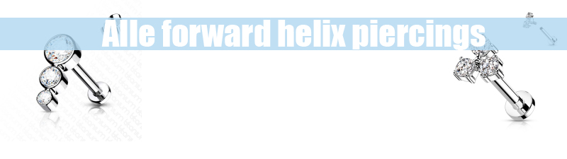 Alle forward helix piercings