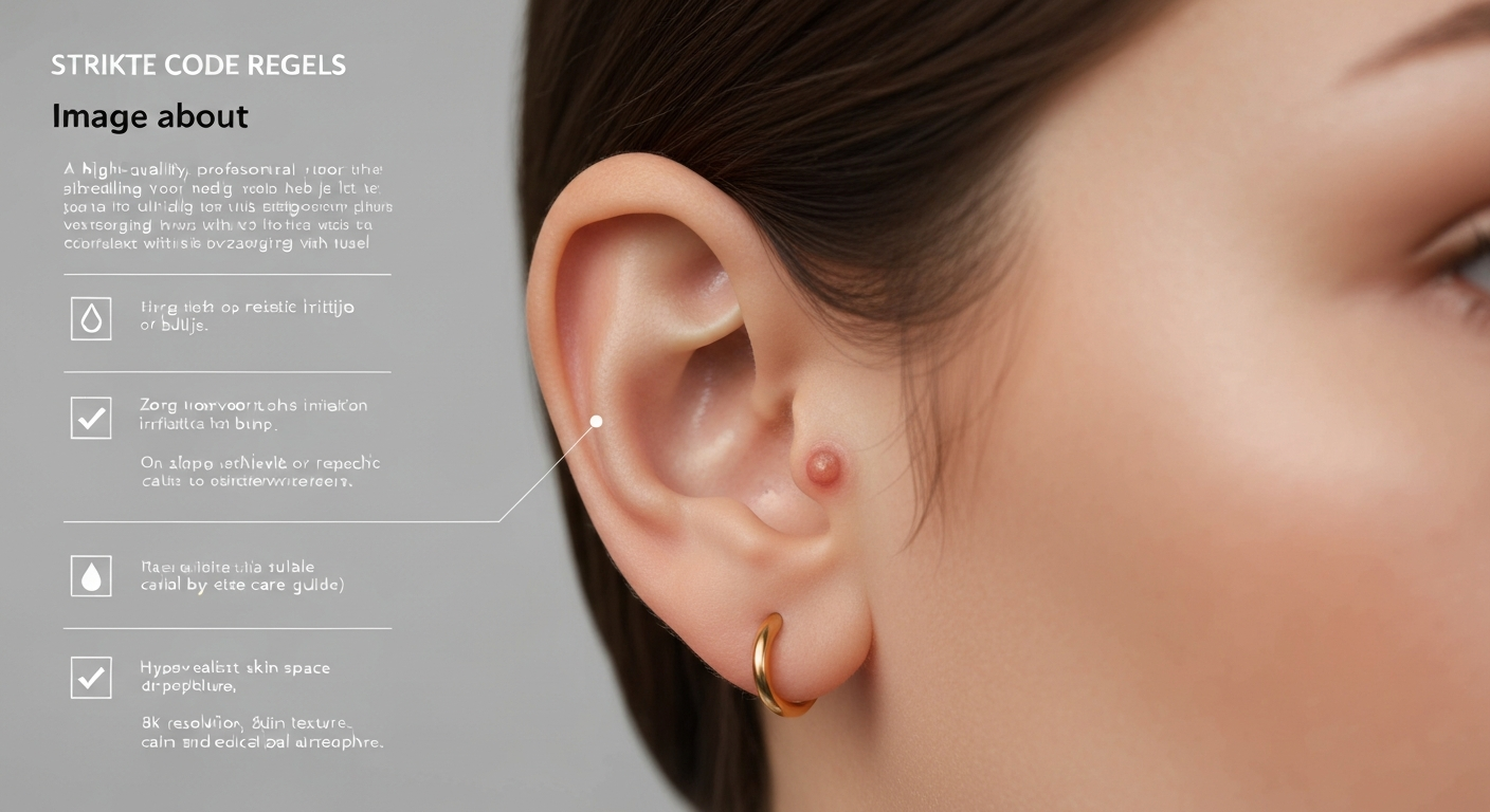 Bultje bij je piercing (irritatiebump): oorzaken + stappenplan Bultje bij je piercing (irritatiebump): oorzaken + stappenplan
