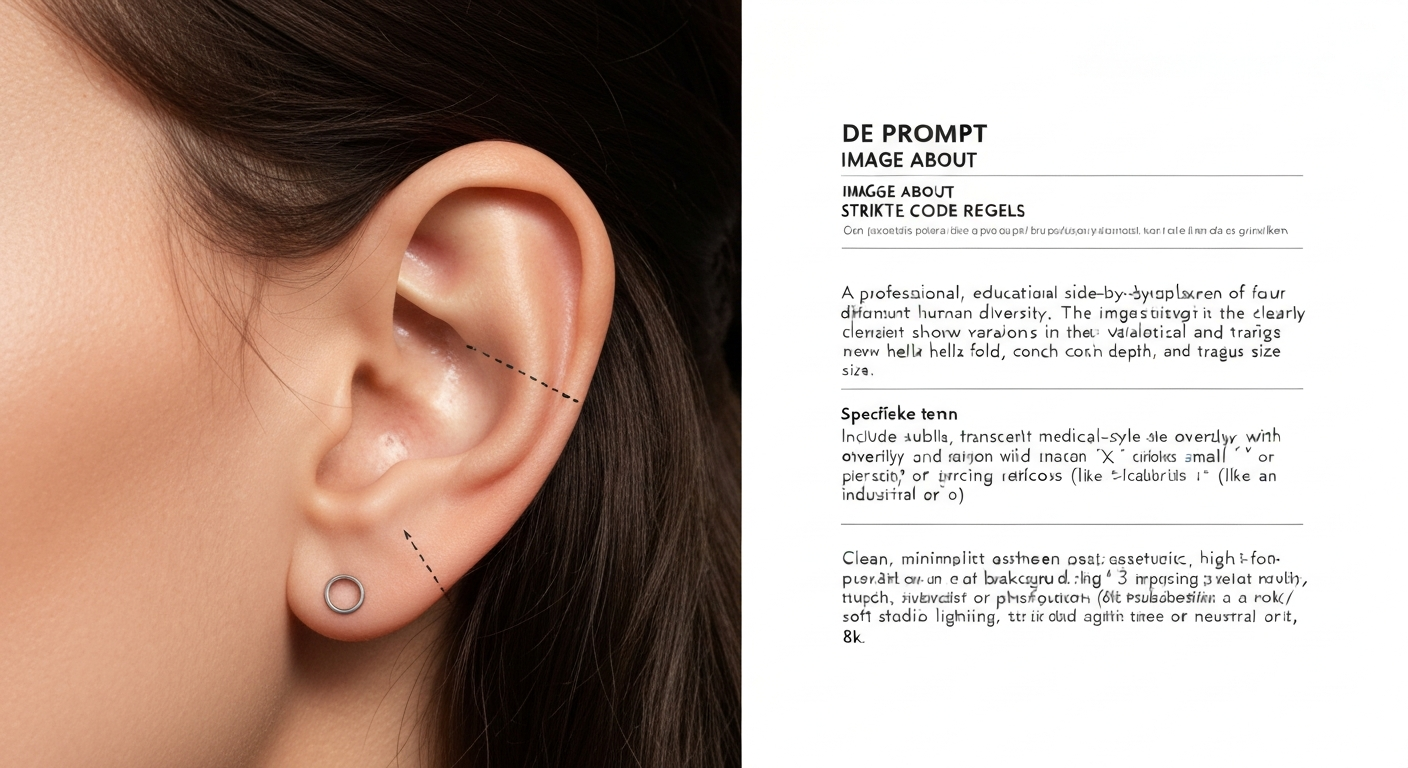 De anatomie van je oor: Waarom niet elke piercing bij iedereen mogelijk is De anatomie van je oor: Waarom niet elke piercing bij iedereen mogelijk is