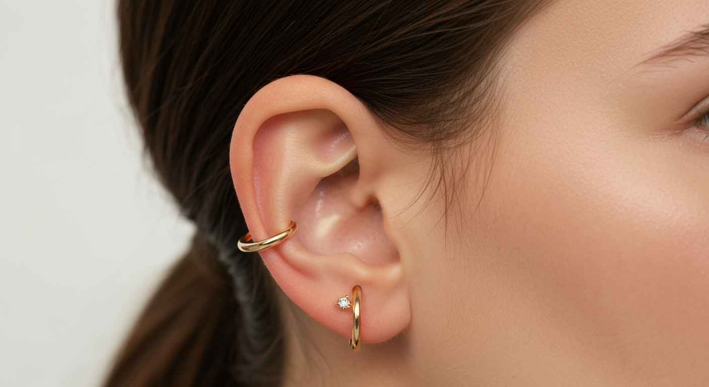 De Conch piercing gids: Kies je voor een ringetje of een knopje?
De Conch piercing gids: Kies je voor een ringetje of een knopje?