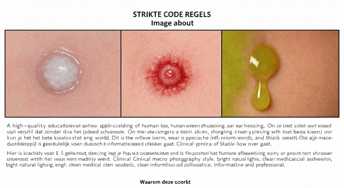 Gele pus of wondvocht uit je piercing: Wat is normaal en wanneer moet je naar de huisarts?
Gele pus of wondvocht uit je piercing: Wat is normaal en wanneer moet je naar de huisarts?
