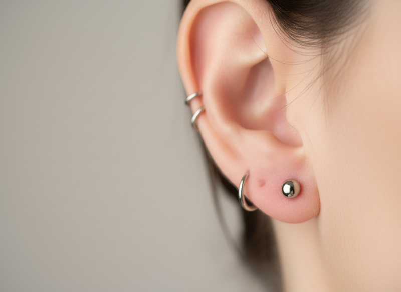 Piercing-sieraden voor gevoelige huid: hypoallergeen en veilig Piercing-sieraden voor gevoelige huid: hypoallergeen en veilig