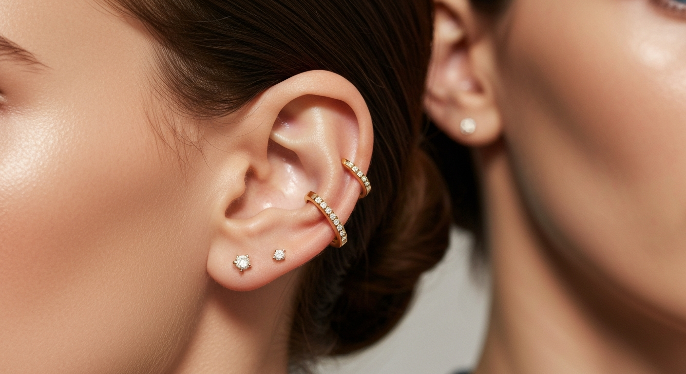 Hoe creëer je de perfecte Curated Ear: tips voor het stylen van jouw oorpiercings Hoe creëer je de perfecte Curated Ear: tips voor het stylen van jouw oorpiercings