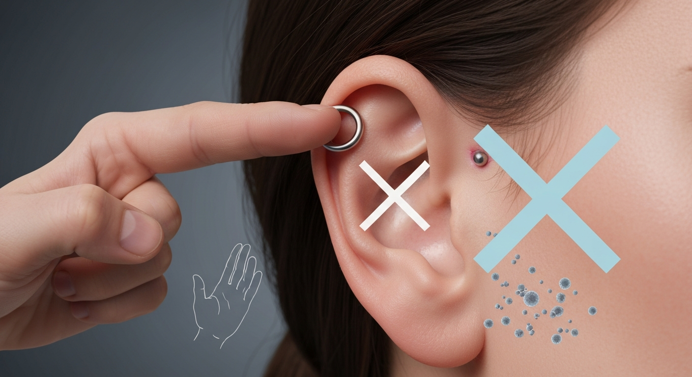 Mag je een piercing bewegen of draaien tijdens de genezing? (Spoiler: nee!)
Mag je een piercing bewegen of draaien tijdens de genezing? (Spoiler: nee!)