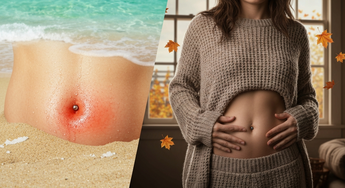Navelpiercing in de zomer: Waarom je hem eigenlijk beter in het najaar kunt laten zetten
Navelpiercing in de zomer: Waarom je hem eigenlijk beter in het najaar kunt laten zetten