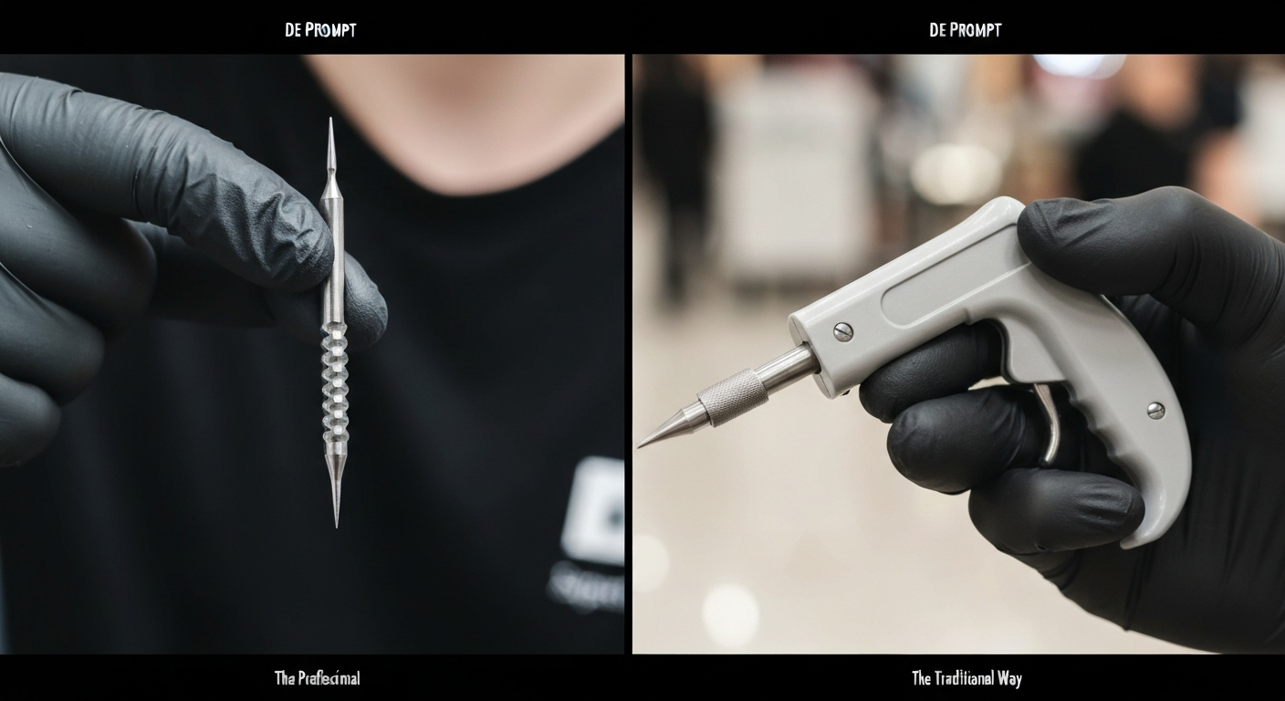 Piercing schieten versus piercen met een naald: Wat is beter en veiliger?
Piercing schieten versus piercen met een naald: Wat is beter en veiliger?