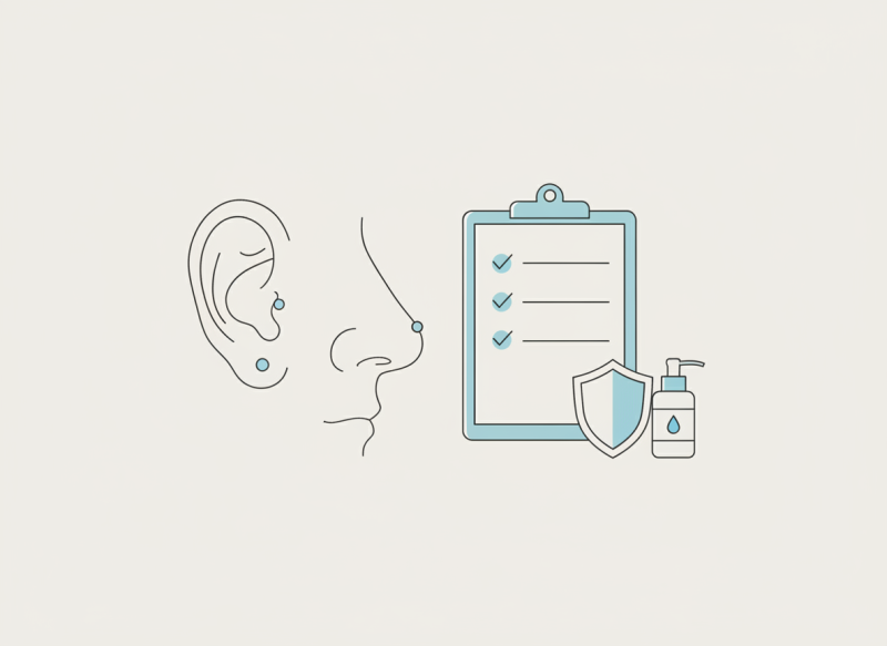 Piercings: Hoe voorkom je complicaties Piercings: Hoe voorkom je complicaties