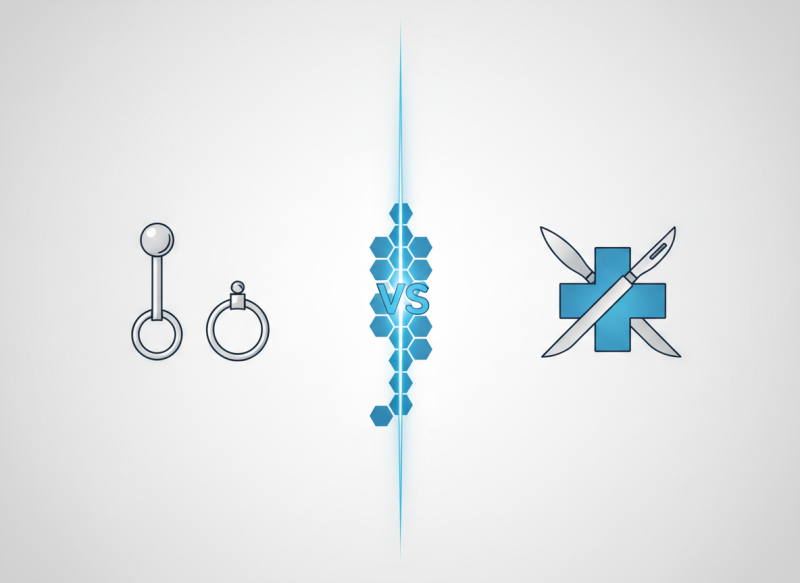 Piercings vs operaties Piercings vs operaties