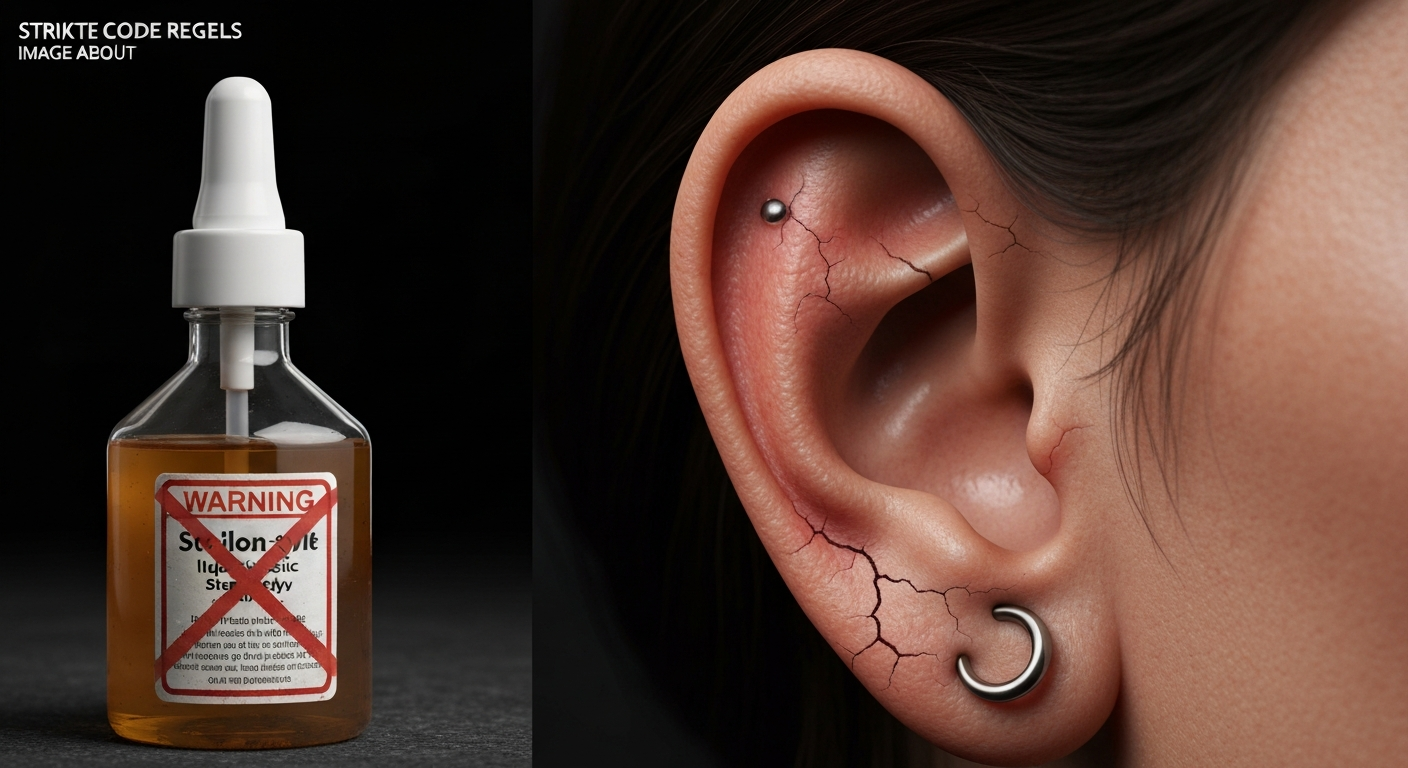 Sterilon op je piercing gebruiken: Waarom dit ouderwetse advies juist schadelijk is
Sterilon op je piercing gebruiken: Waarom dit ouderwetse advies juist schadelijk is