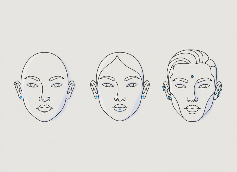 Welke piercing past bij mijn gezicht? Welke piercing past bij mijn gezicht?