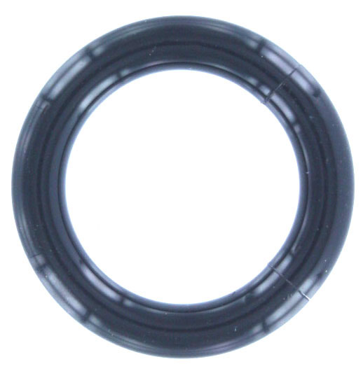 Acryl Smooth Segment Ring Zwart 4x16 MM