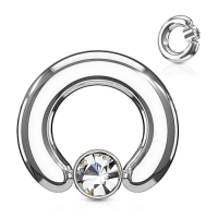 piercing ball closure ring 2x12 mm