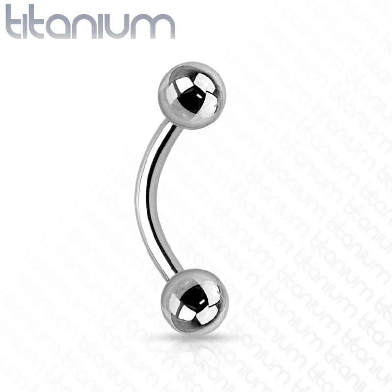 Piercing titanium rond basis 1.2x8