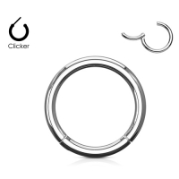 Piercing ring high quality 1.6 x 12 mm