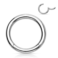 Titanium piercing ring high quality 1.2x10mm