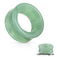 Double Flared jade tunnel 10 mm