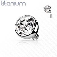 Dermal top wit titanium  1.2 x 3 mm