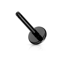 piercing staafjes zwart 1.2 mm draaddikte /  6 mm