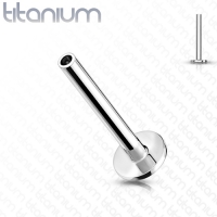 Titanium push in staafje 1.2x6mm