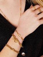 Armband Groovy - goud
