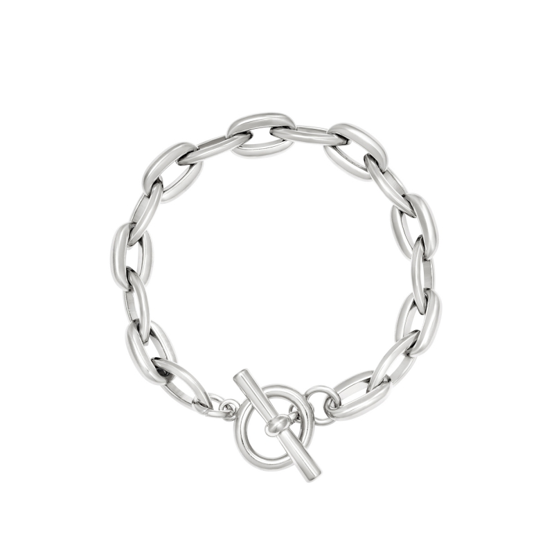 Armband Groovy - zilver