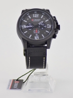 Horloge casual Curren zwart + doosje