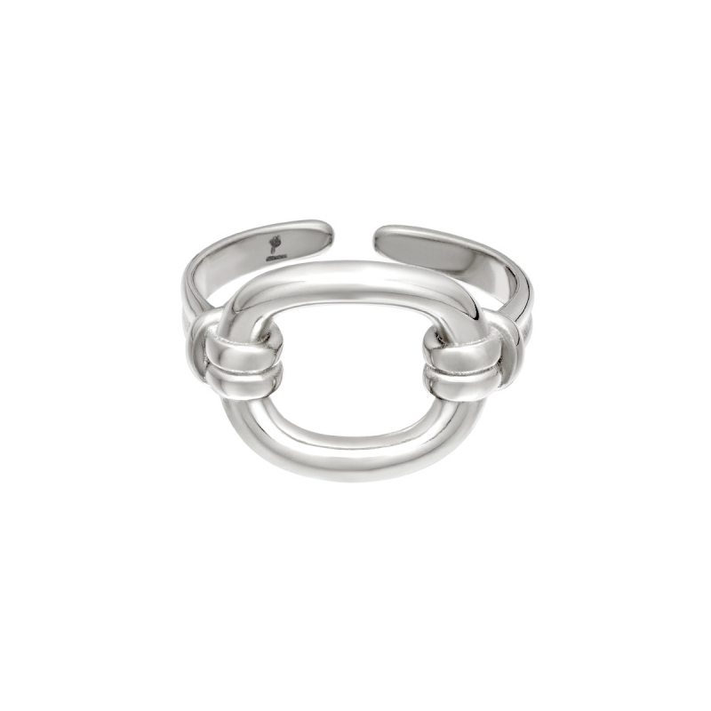 Grove ring - zilver