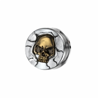 8 mm screw fit brons skull