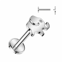 Piercing olifant top 6 mm