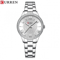 Horloge casual glimmers zilver
