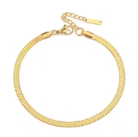 Enkelbandje elagant shiny - goud