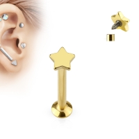 Labret Piercing ster