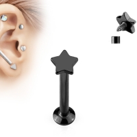 Labret Piercing ster