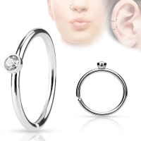 Piercing klein steentje