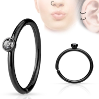 Piercing klein steentje