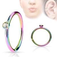 Piercing klein steentje
