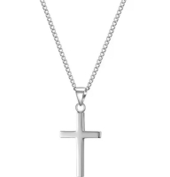 Ketting  kruis sierlijk