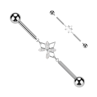 Industrial piercing ketting diamand shape