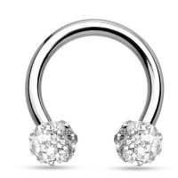 Piercing horseshoe ferido