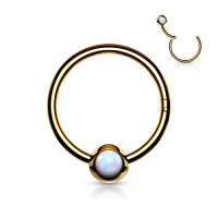 Piercing opal clicker