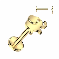 Piercing titanium olifant top