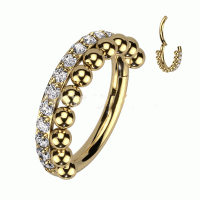 Piercing titanium steentjes en balletjes