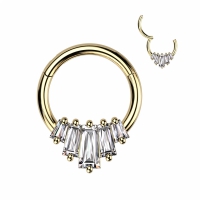 Piercing PVD 5 Baguette