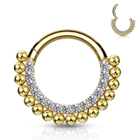 Piercing PVD Balls gemmed