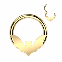 Piercing PVD bat ring