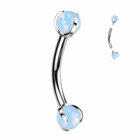 Piercing titanium natuursteen