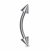 Piercing titanium basis punt extern