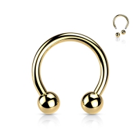 Piercing titanium horseshoe rond basis intern