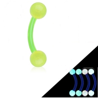 Piercing glow in the dark rond