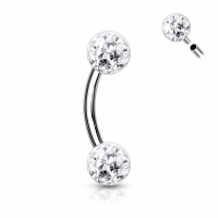 Piercing curved ferido
